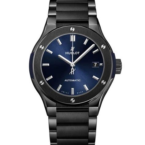 hublot classic fusion ceramic integrated blue bracelet|Hublot geneve classic fusion.